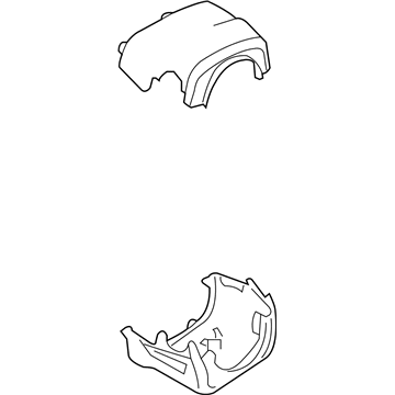 2007 Chevy Corvette Steering Column Cover - 19149506