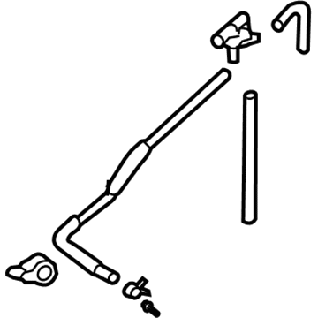 Pontiac 88975781 Hose & Tube Assembly