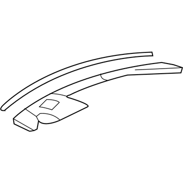 2008 GMC Acadia Dash Panel Vent Portion Covers - 20825954