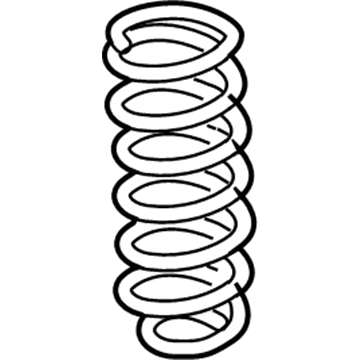 Pontiac Vibe Coil Springs - 19184407