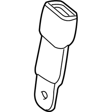 2002 Pontiac Aztek Seat Belt - 88957297