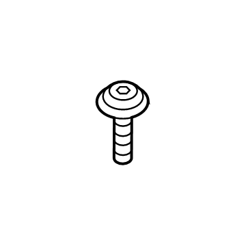 Chevy 11611795 Engine Cover Bolt