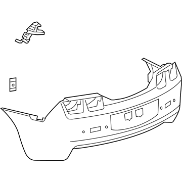 2010 Chevy Camaro Bumper - 22766177