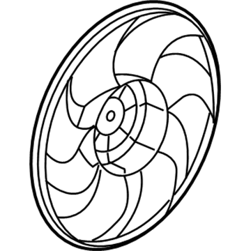 Saturn 89019136 Fan Blade