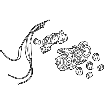 Chevy City Express A/C Switch - 19317244