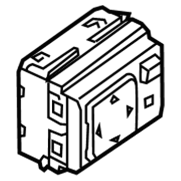 Chevy Mirror Switch - 19316415