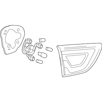 Chevy Traverse Back Up Light - 20956907