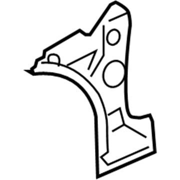 Pontiac 12493706 Pillar Reinforcement