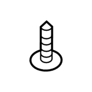 Chevy 94520536 Rocker Molding Bolt