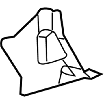 GM 15241325 Cowl Trim, Front Driver Side GM 15241325 Cowl Trim, Front Driver Side