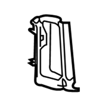 Hummer 10392654 Corner Molding