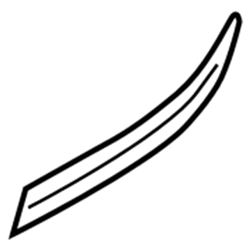 Hummer 10358766 Rear Molding