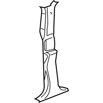 GM 15233382 Center Pillar, Driver Side GM 15233382 Center Pillar, Driver Side