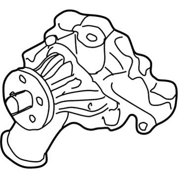 GMC P3500 Water Pump - 19168611
