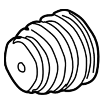 GMC Water Pump Pulley - 12556143