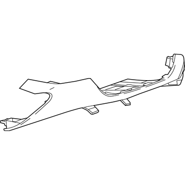 Buick Enclave Dash Panel Vent Portion Covers - 84374086