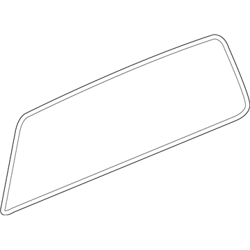 Hummer 94738517 Back Glass