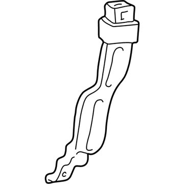 2000 Chevy Astro Seat Belt - 12384324