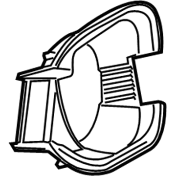 Cadillac 22890237 Trim Bezel