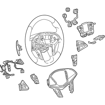 Cadillac CT6 Steering Wheel - 84515074