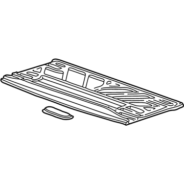 Pontiac 89023551 Sunshade