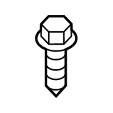GM 19316810 Fender Bolt