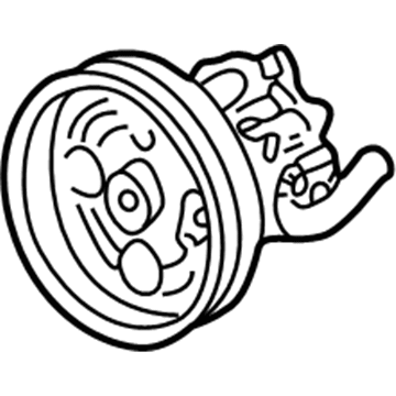 Cadillac Power Steering Pump - 25756609