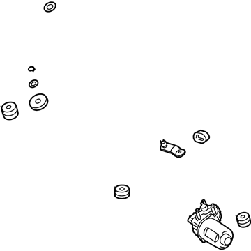 Buick Wiper Motor - 19120756