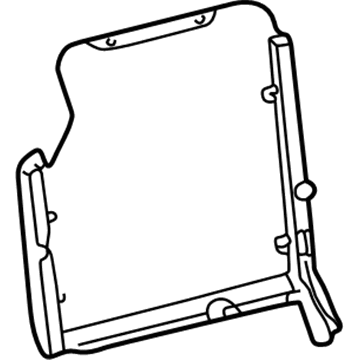 Chevy 88941750 Seat Back Panel