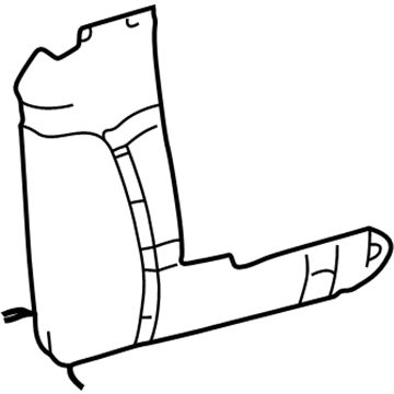 Chevy 88941599 Seat Back Pad