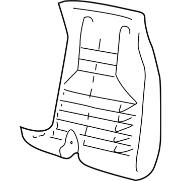 2000 Chevy Monte Carlo Seat Cushion Pad - 12454290