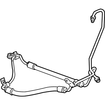 Cadillac CTS Power Steering Hose - 25768048