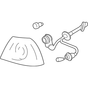 Chevy Impala Tail Light - 19169009