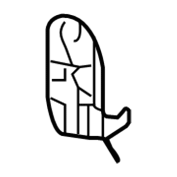 GM 23488831 Rear Body Panel Bracket GM 23488831 Rear Body Panel Bracket