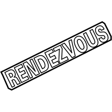 Buick Rendezvous Emblem - 10426421