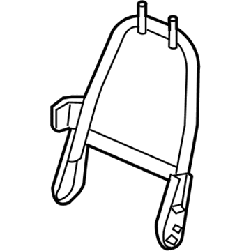 Saturn 96839617 Seat Back Frame