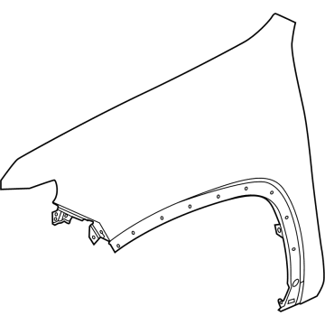 GM 84581166 Fender, Front Driver Side