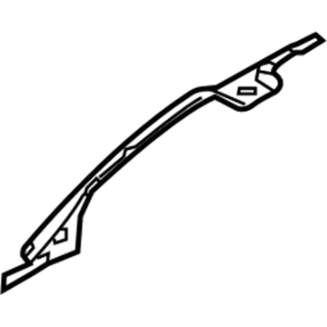 Saturn 22717998 Inner Windshield Pillar