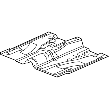 Saturn 15922840 Floor Pan