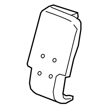 GM 84602339 Armrest Pad, Front GM 84602339 Armrest Pad, Front