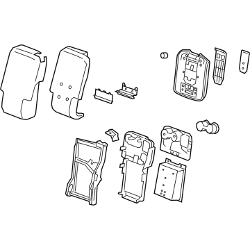 Chevy 85114354 Armrest Assembly