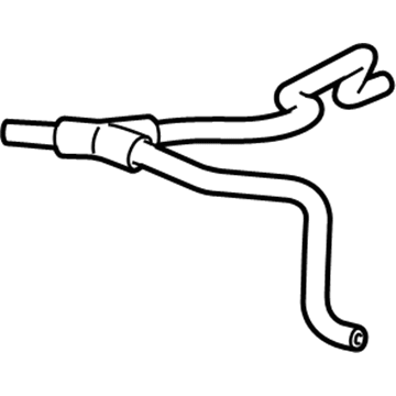 2016 Cadillac CTS Coolant Pipe - 22990652