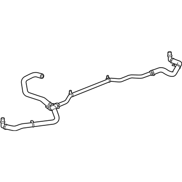 Cadillac Radiator Hose - 23497430