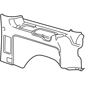 GM 15047985 Lower Trim Panel, Driver Side