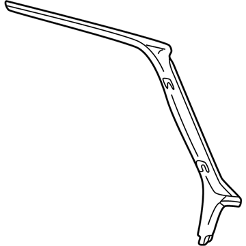 Chevy Astro Door Moldings - 15083617