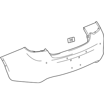 Buick Verano Bumper - 23372859