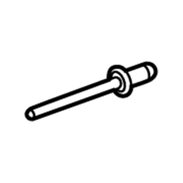Buick 9132667 Side Support Rivet