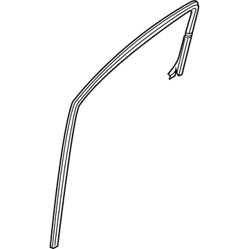 Chevy City Express Weather Strip - 19316857