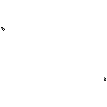 GM 10285935 Trim Panel Retainer, White, Center Inner