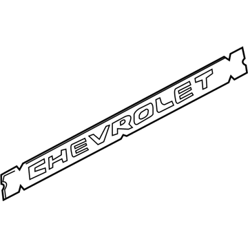 Chevy 15785771 Tail Gate Logo